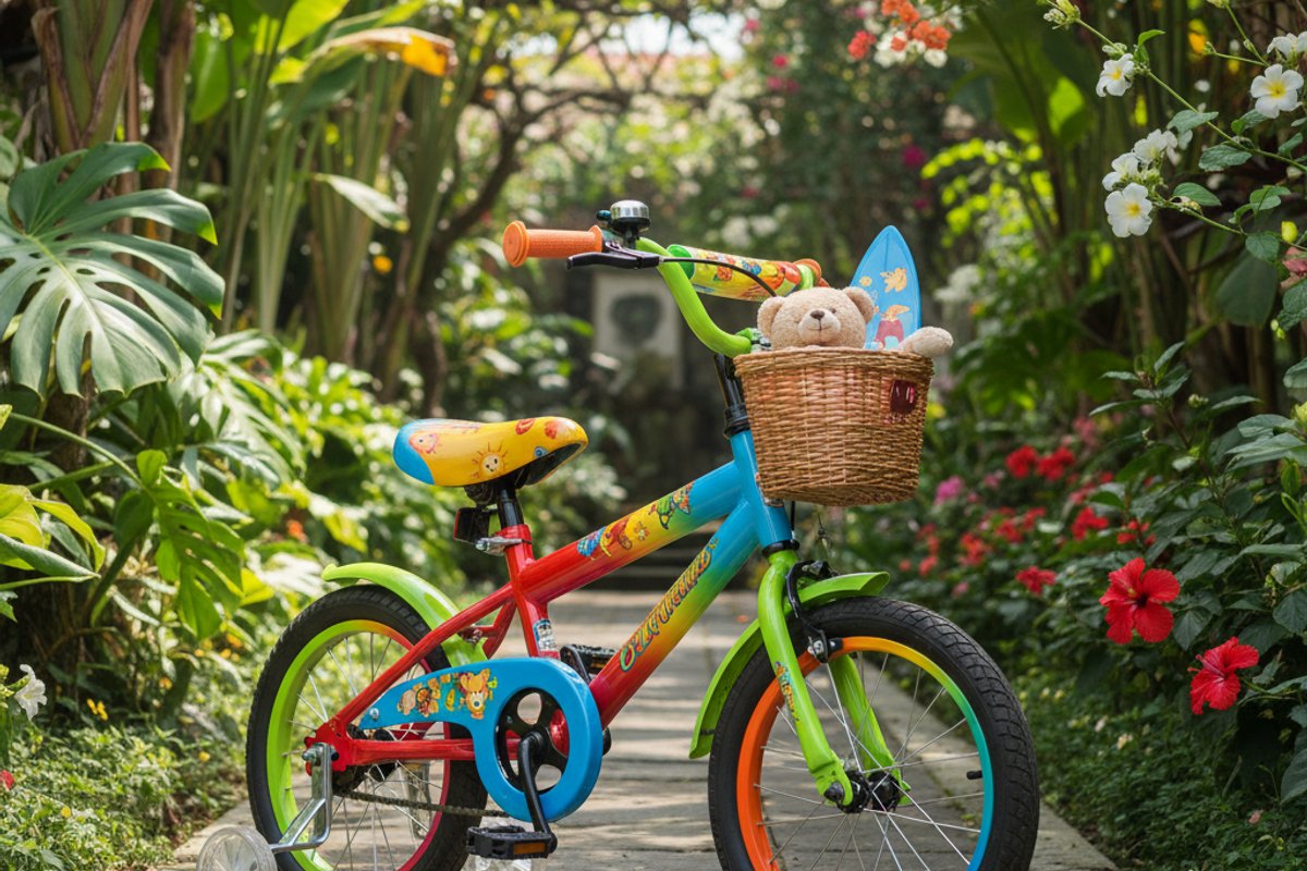 Kids Bike rental - Daily - Rp 40.000