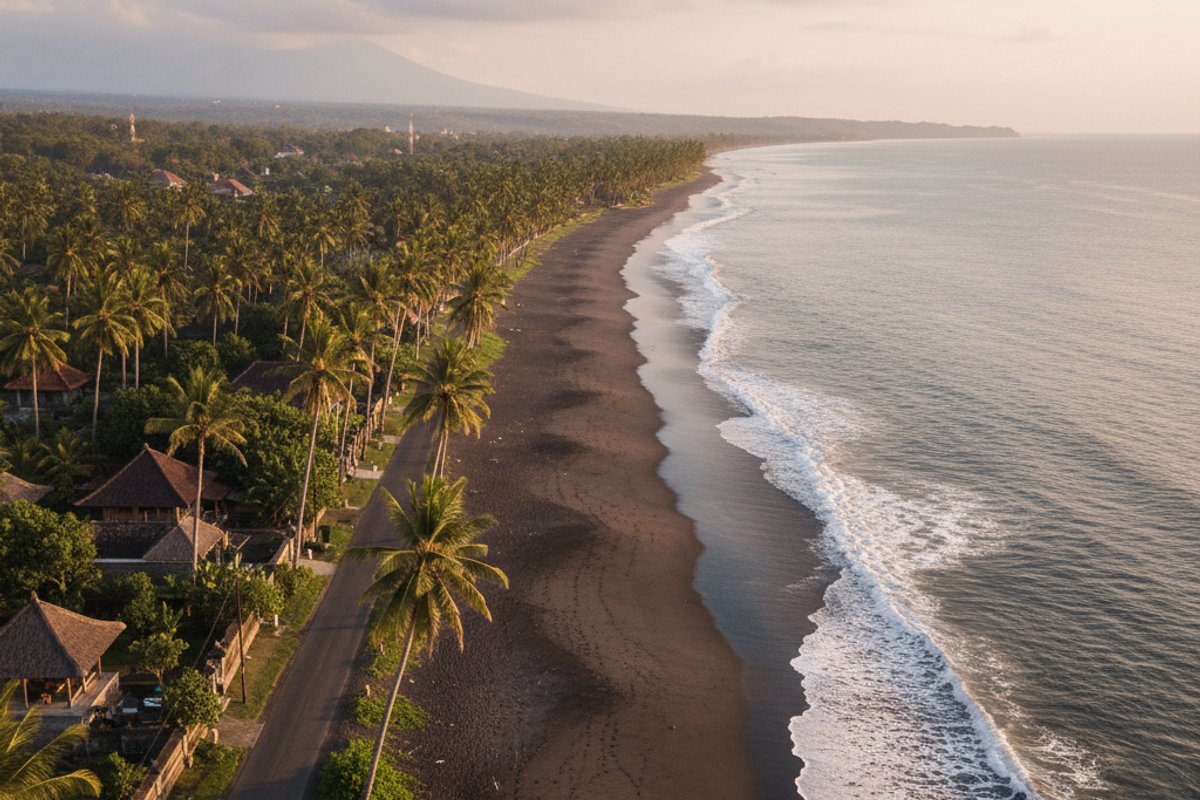 Cycling in Seseh, Bali